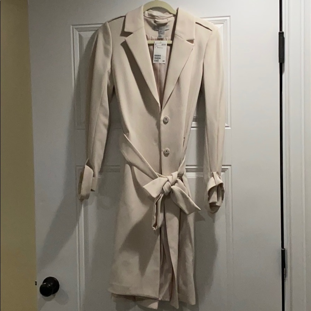 New hm beige jacket